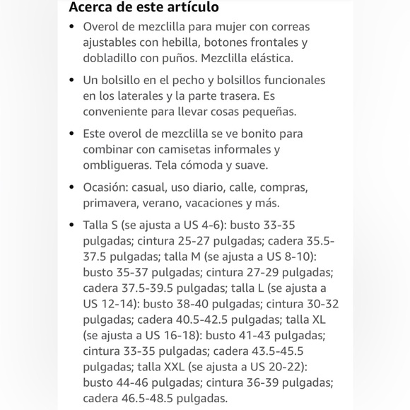 Boyfriend Overalls - Nightfall Blue (NEW) - Picture 6 of 6